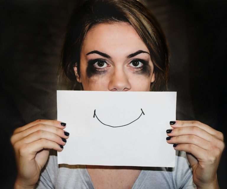 Burn-on, wenn du lächeld funktionierst, aber innerlich bist du leer, müde, taub.